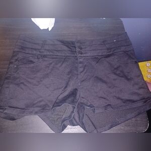Blue Spice Black Shorts Size 15